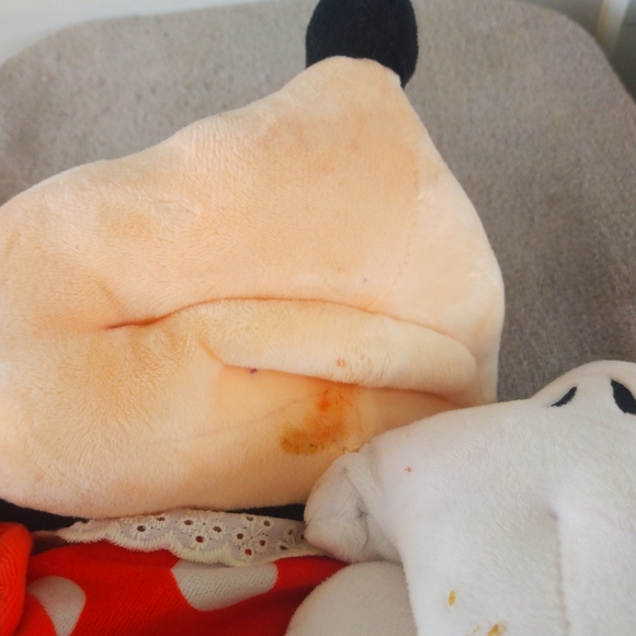 Disney Parks Dream Friend Sleeping Baby Minnie Mouse 24 inch Plush Pillow - Picture 5 of 7